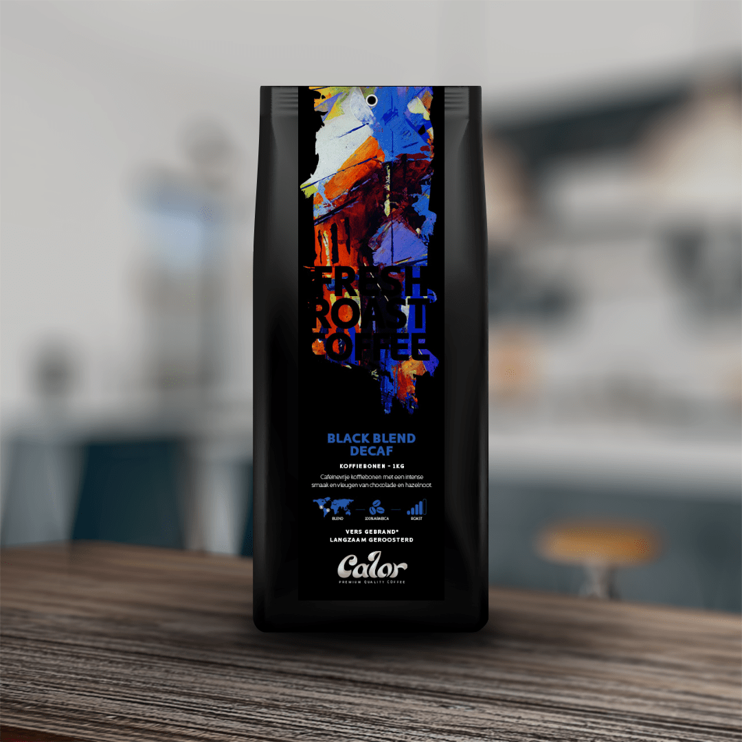 Decaf en cafeïnevrije koffiebonen