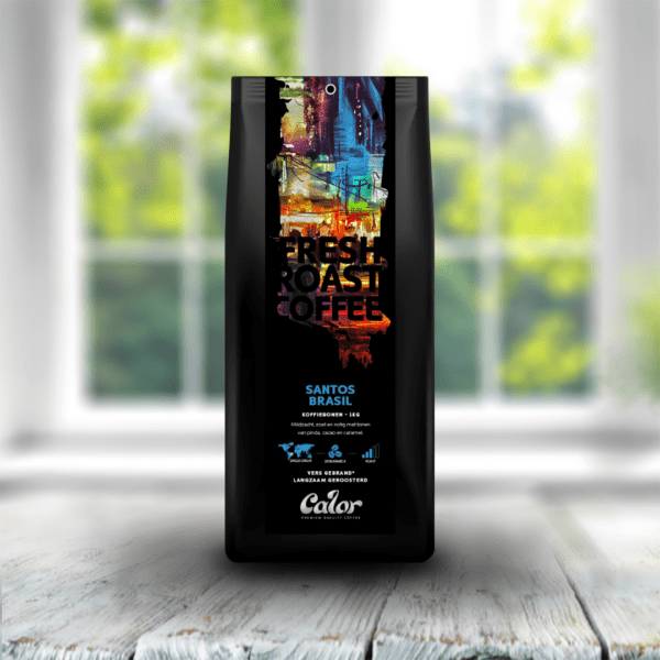 Santos Brasil koffiebonen 100% arabica 1000 gr