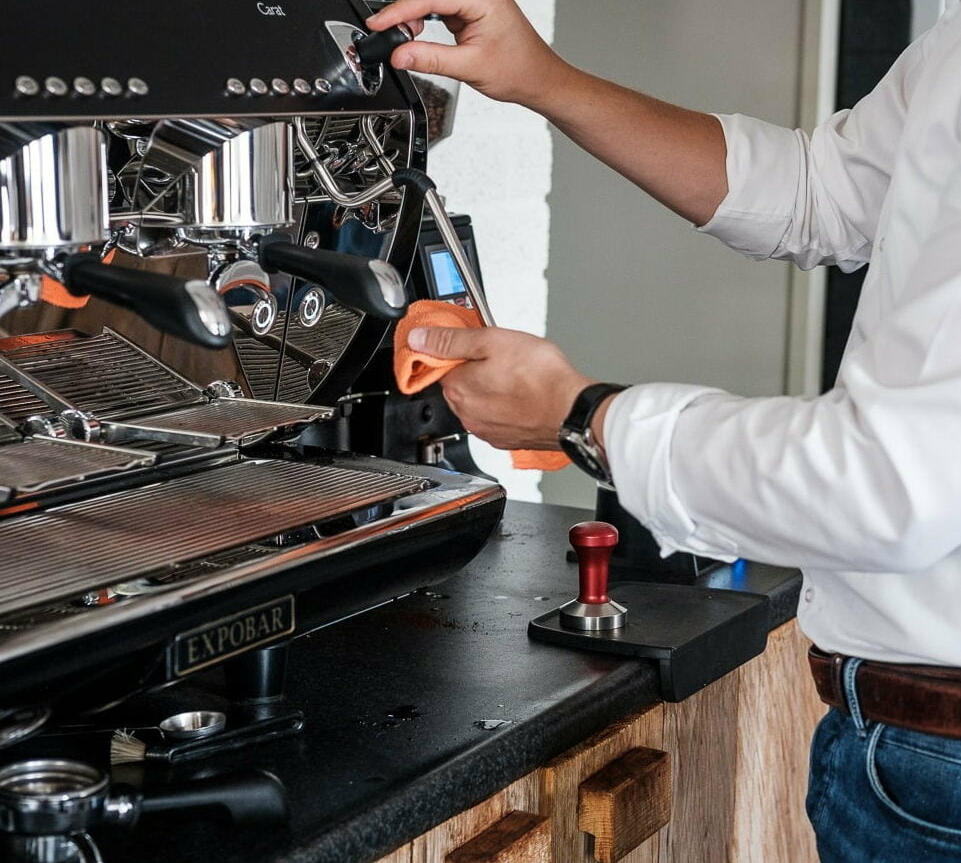 Cappuccino met perfecte schuimlaag