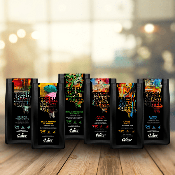 Koffiebonen Calor alle soorten 250 gram
